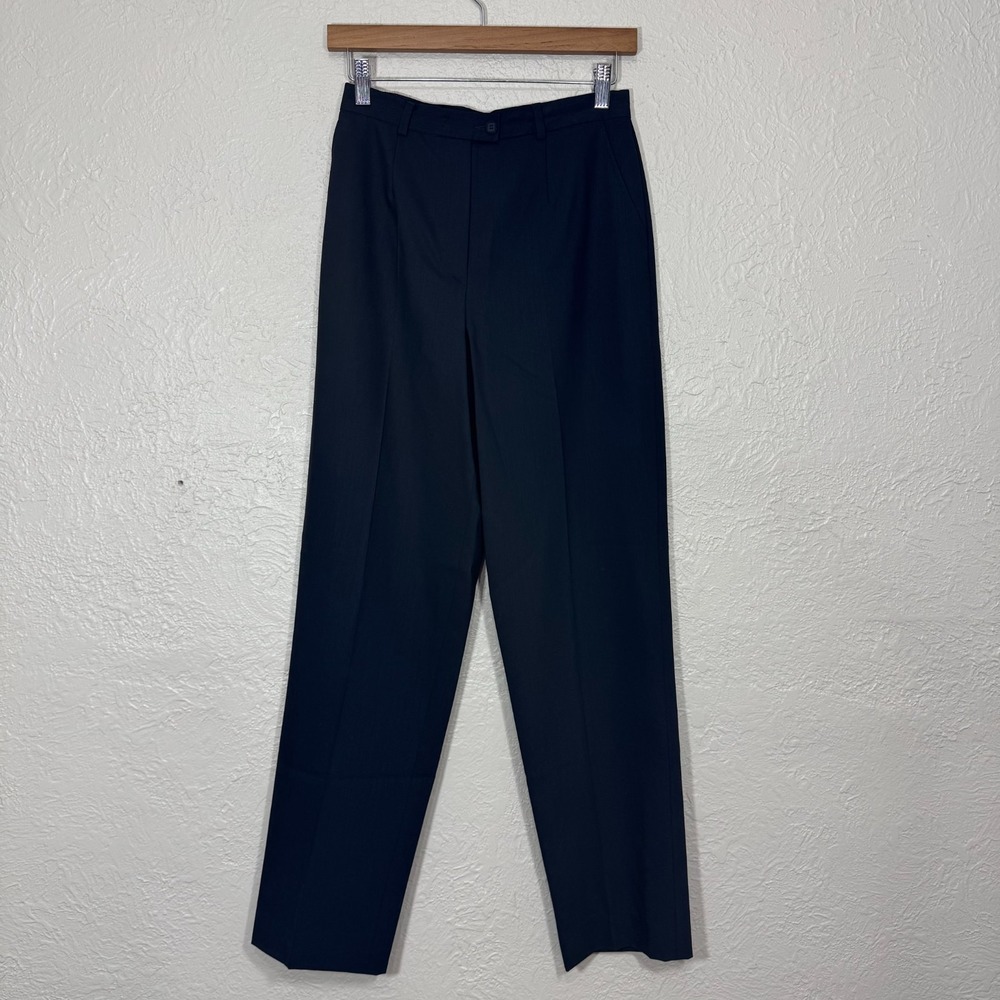 Zanella Wool Dress Pants Trousers 4 Italy Jenna 311518 Tailored Luxury Old Money